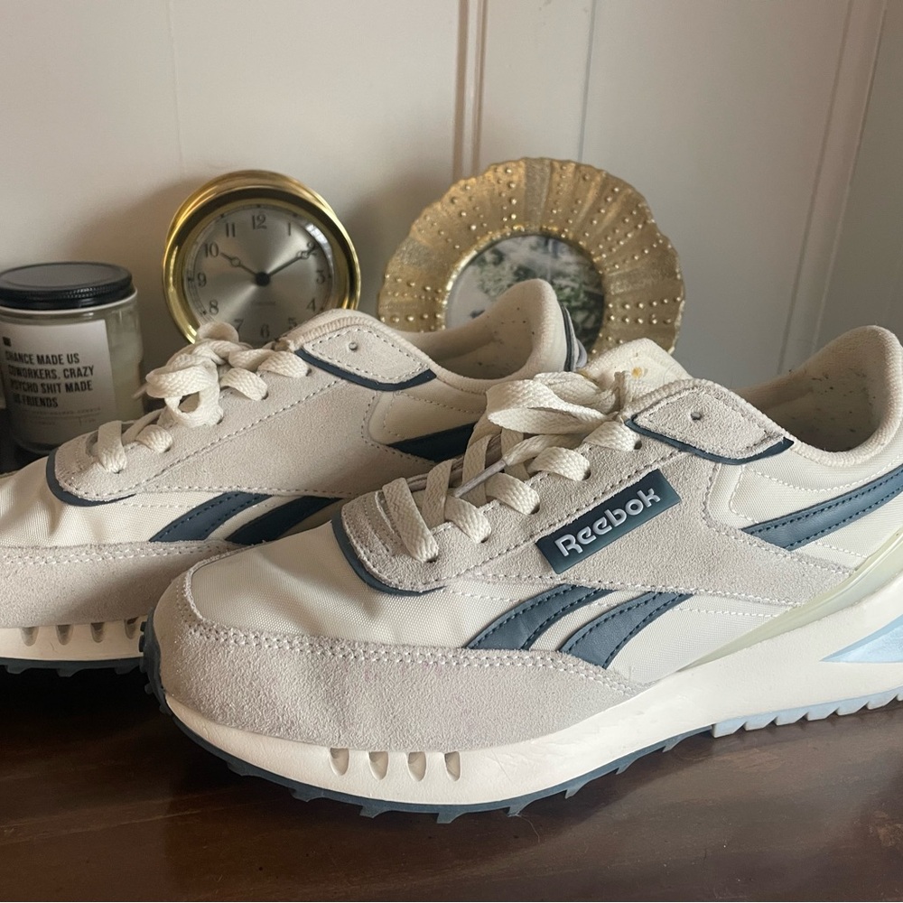 Reebok Forte Racer Blue and Beige Sneaker